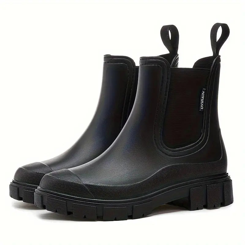 Regenschuhe | Wasserdicht | Knöchelhöhe | Regenfeste Stiefel | Damenstiefel