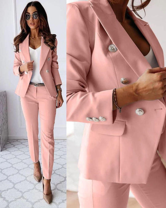Stilvolles Business-Set - Blazer+Hose