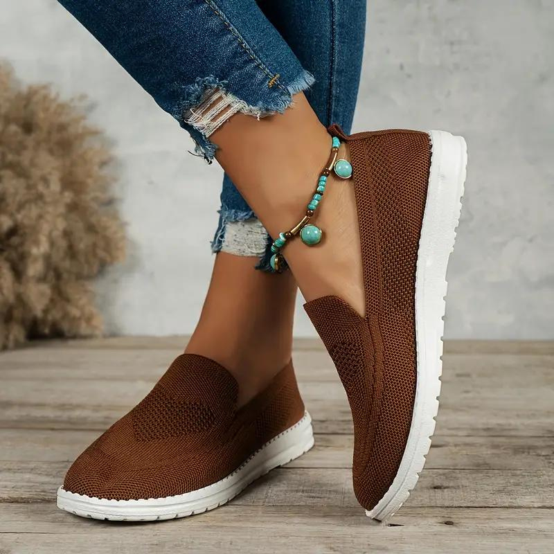 Rose Strickschuhe | Bequeme Schuhe zum Gehen für Damen Shopnory
