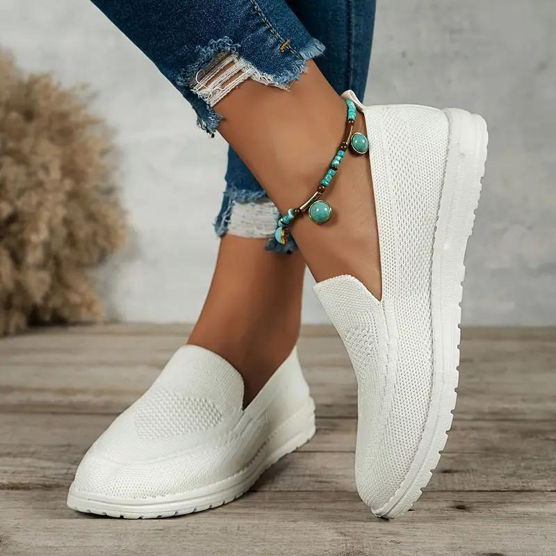 Rose Strickschuhe | Bequeme Schuhe zum Gehen für Damen Shopnory