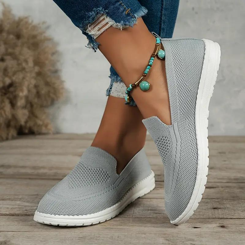 Rose Strickschuhe | Bequeme Schuhe zum Gehen für Damen Shopnory