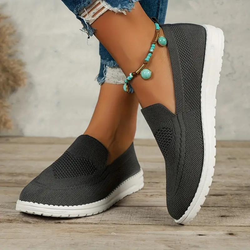 Rose Strickschuhe | Bequeme Schuhe zum Gehen für Damen Shopnory