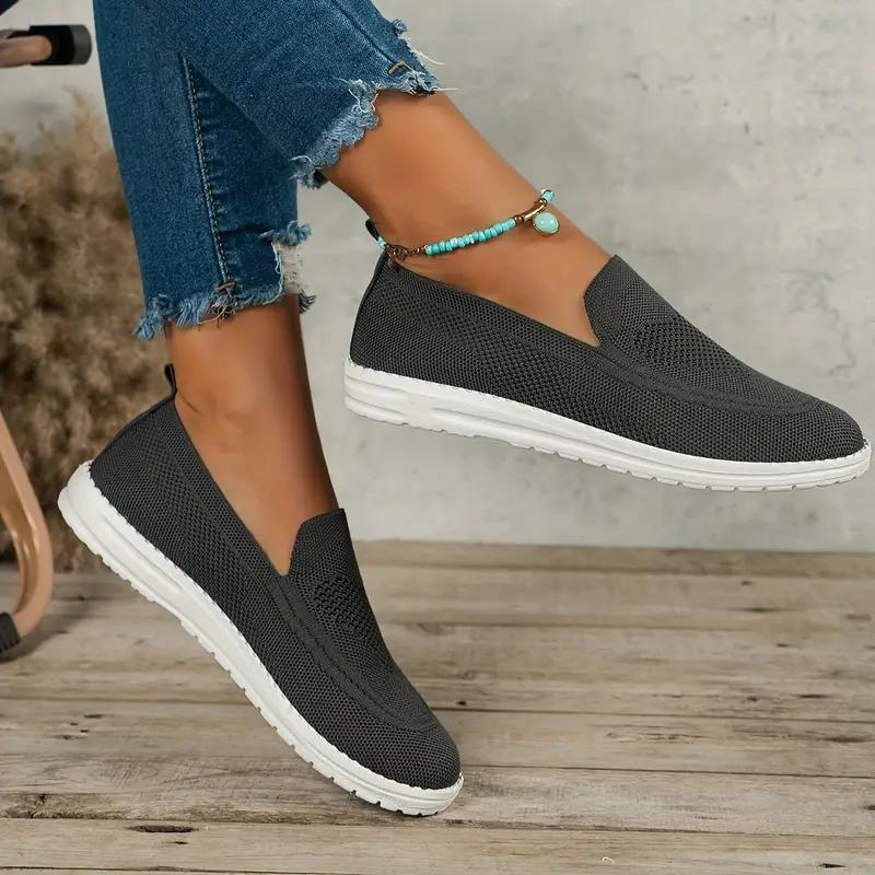 Rose Strickschuhe | Bequeme Schuhe zum Gehen für Damen Shopnory