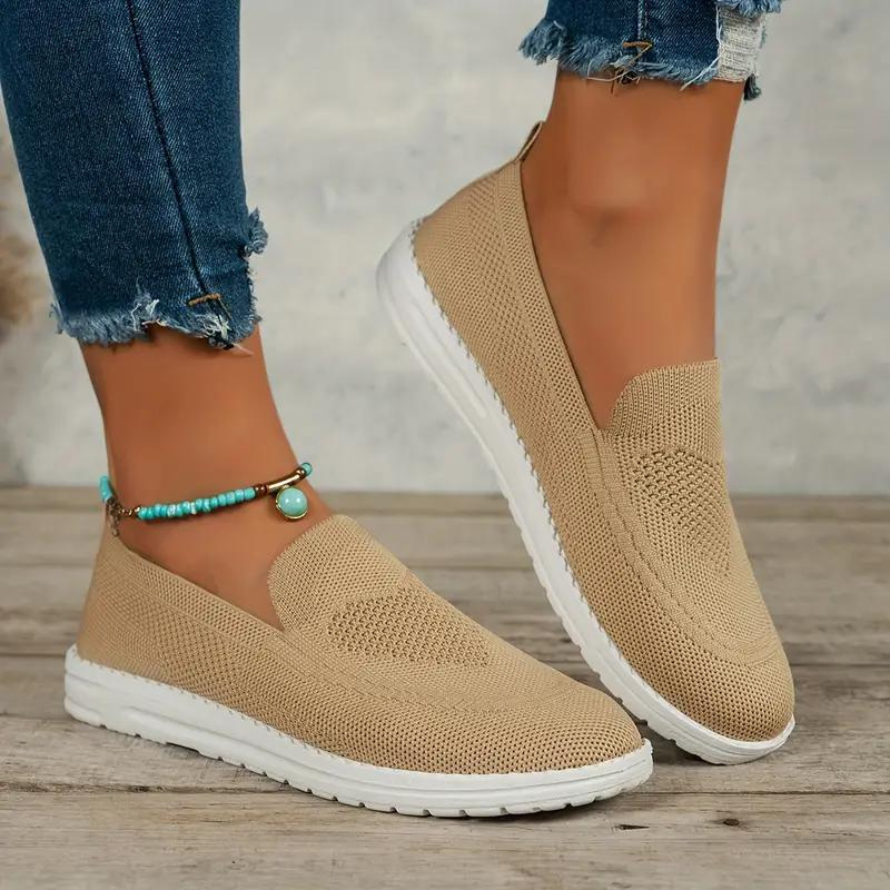 Rose Strickschuhe | Bequeme Schuhe zum Gehen für Damen Shopnory
