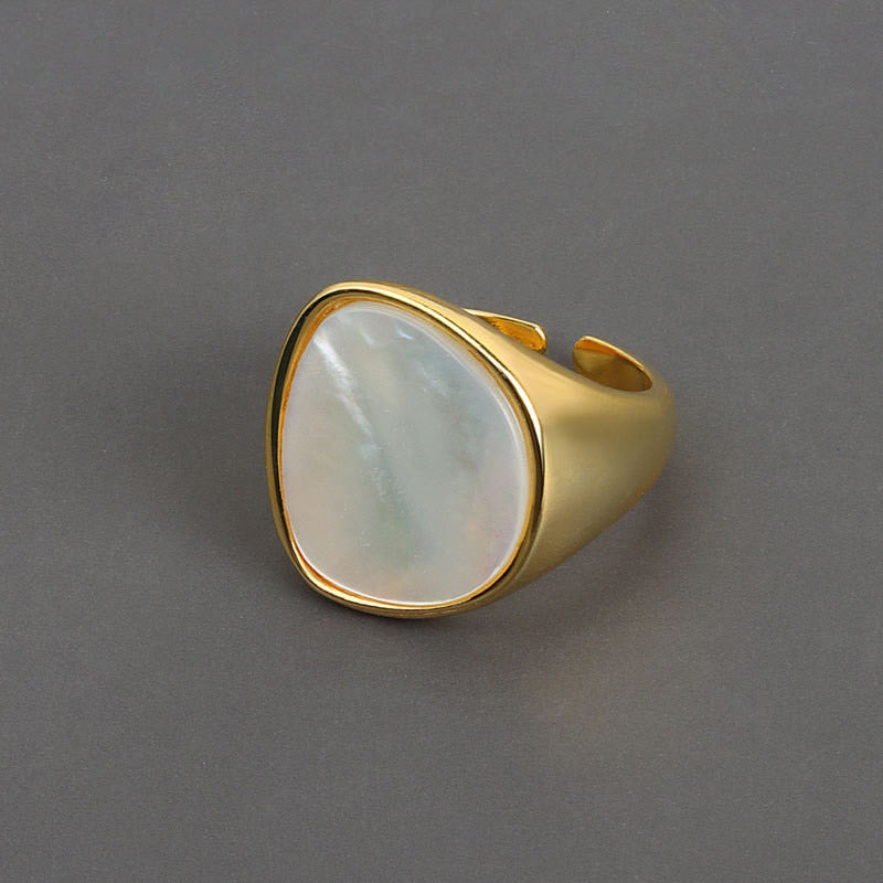 Trendige Shell-Geometrieringe | Shop Nory