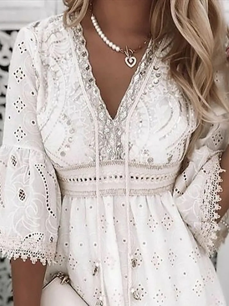 Ibiza Kleid - Frühjahr und Sommer 2024 Favorit