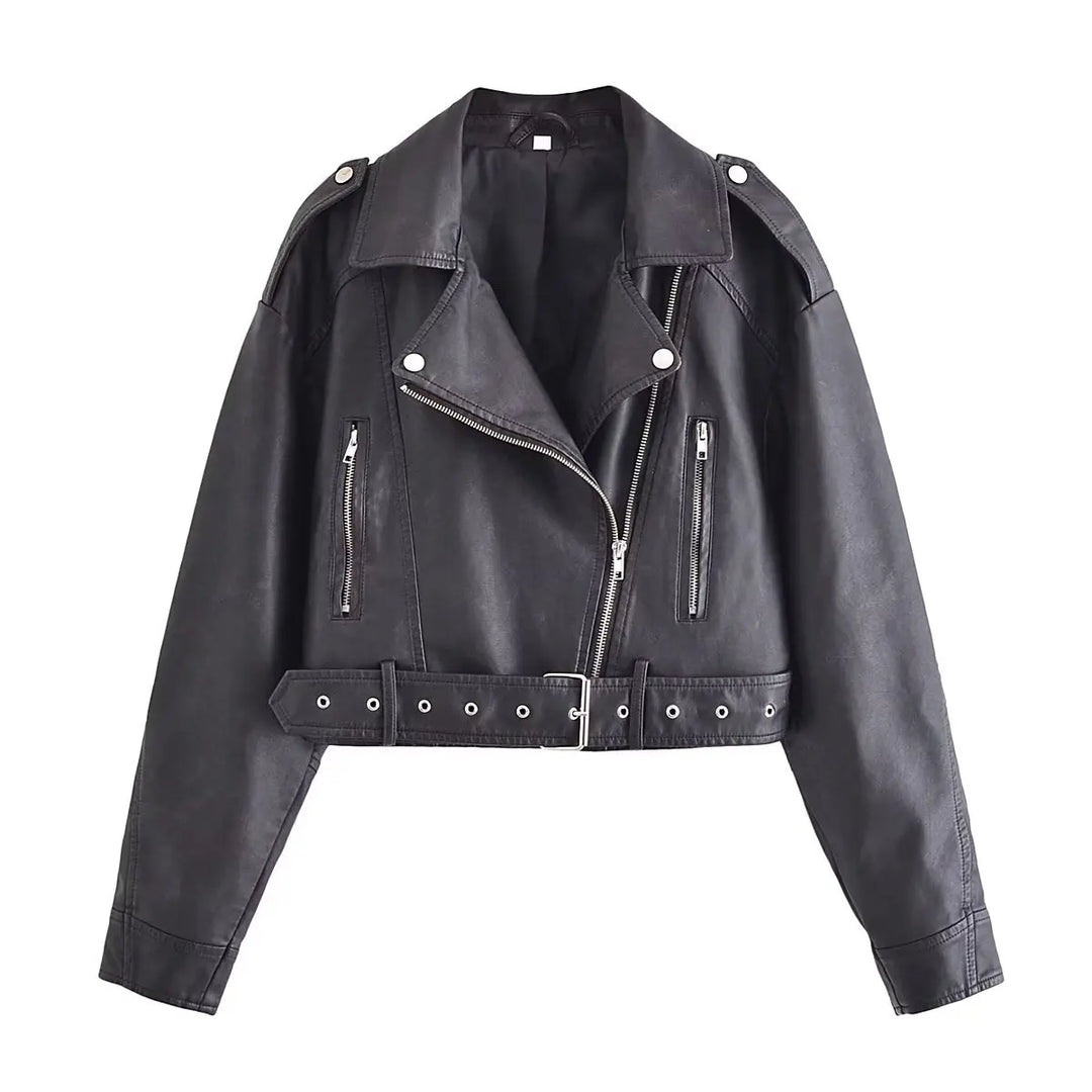 Winter Damen jacke mit Gürtel