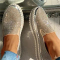 Schillernde Slip-On-Sneaker