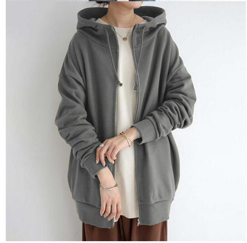 Lange Herbst Strickjacke