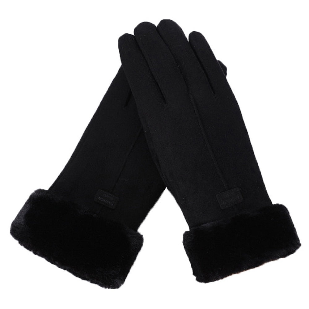 ShopNory - Schicke und Stilvolle Winter Furry Handschuhe für Frauen