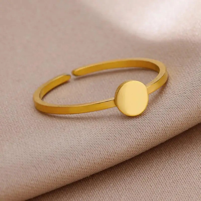 Edelstahl Herzring für Frauen Shop Nory