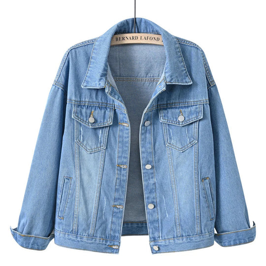 Klassische Damen-Denimjacke Viele Farben