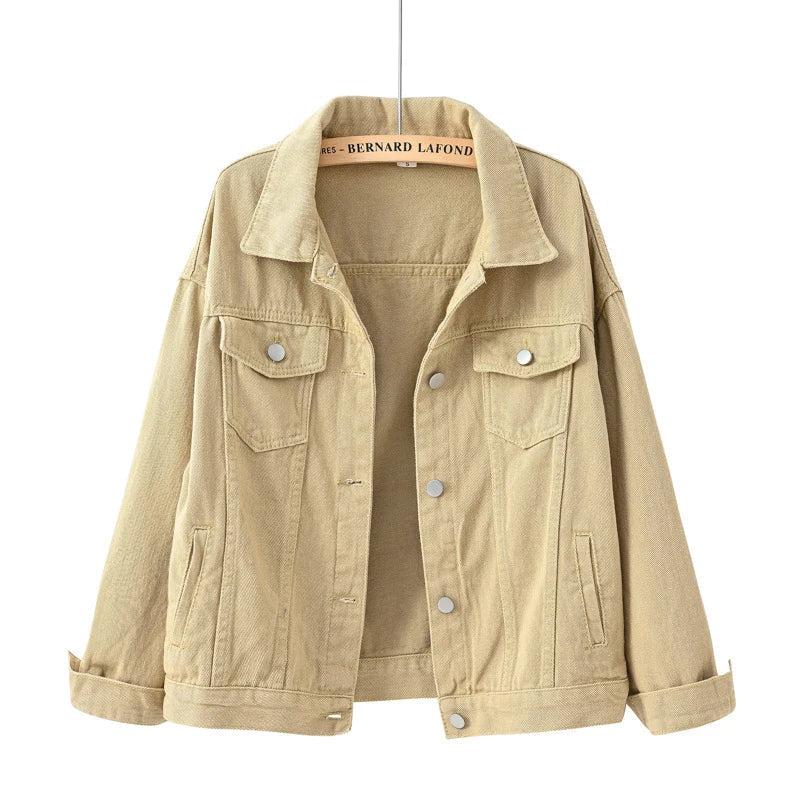 Klassische Damen-Denimjacke Viele Farben
