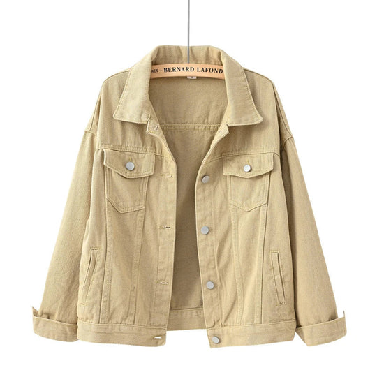 Klassische Damen-Denimjacke Viele Farben