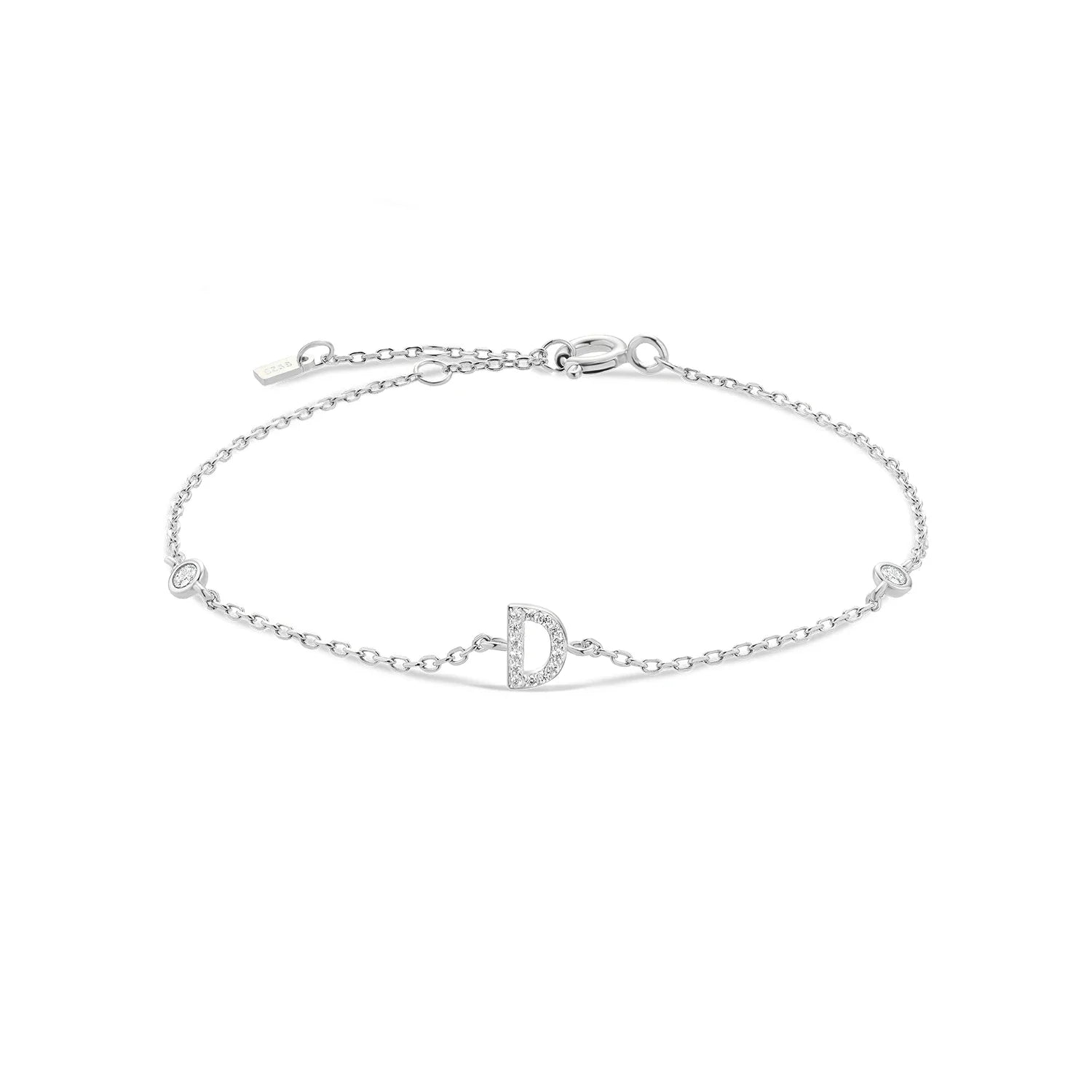 Buchstabenarmband - 925 Sterlingsilber | Shop Nory