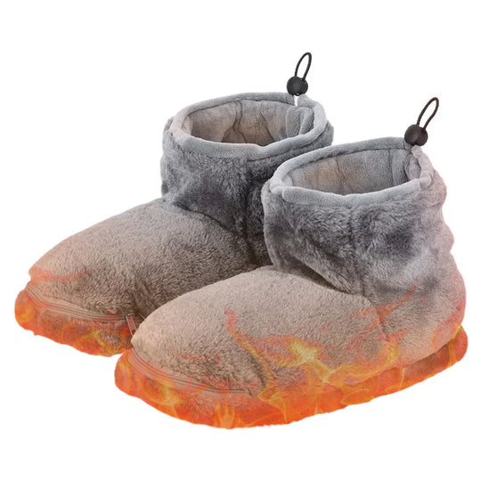 Komfortable USB-beheizte Stiefel mit Reißverschluss