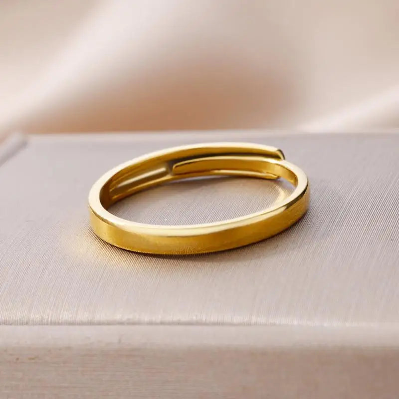 Edelstahl Herzring für Frauen Shop Nory