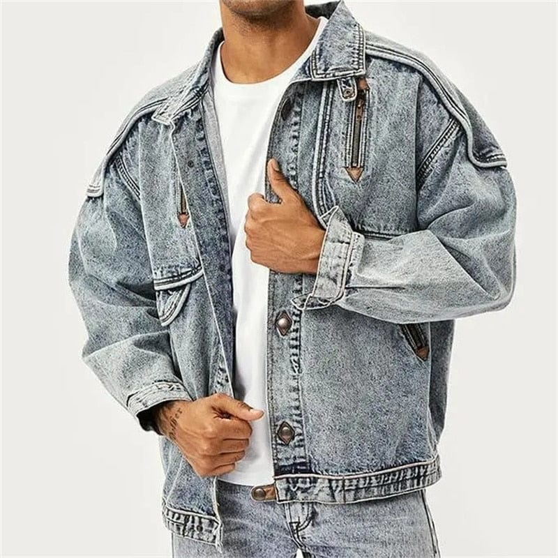 Moderne Jeansjacke für Herren