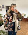 Blumengemusterte WendShopnorylouson Wärme und Stil in Einem Boho-design