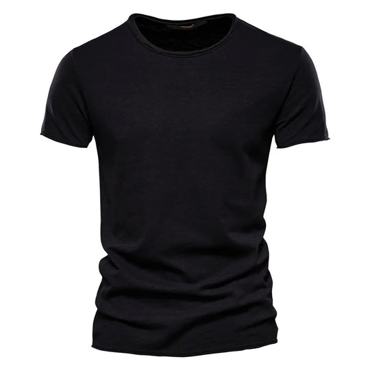 Lässiges Baumwoll-T-Shirt