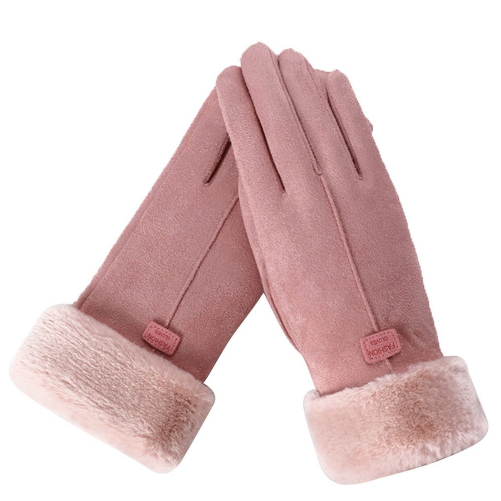 ShopNory - Schicke und Stilvolle Winter Furry Handschuhe für Frauen
