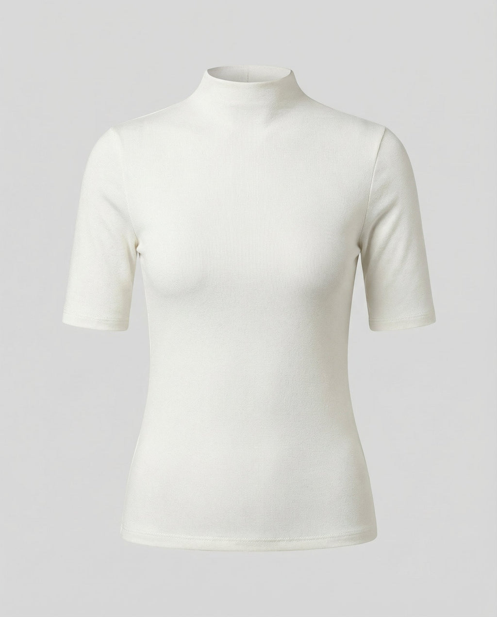 Feinstrick Nahtloser Rollkragenpullover Damen