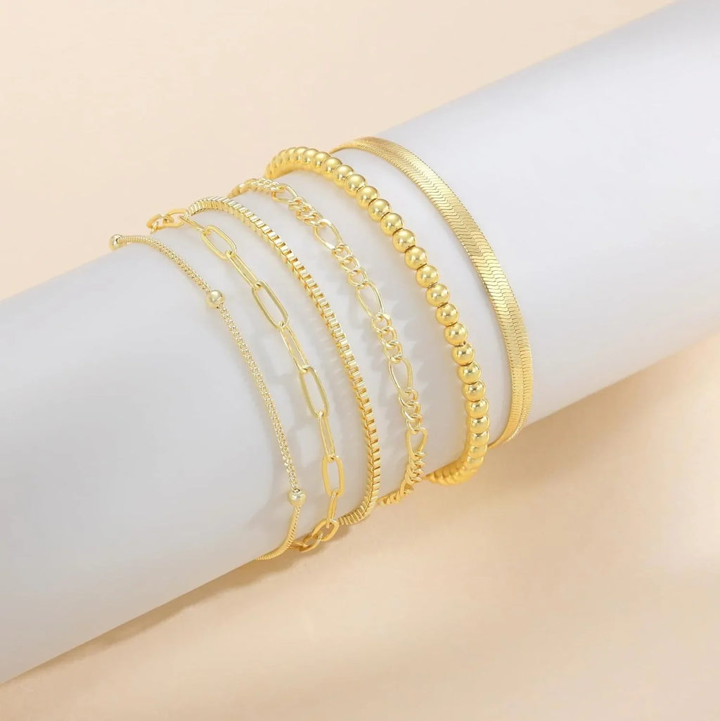 14K vergoldete wasserdichte Armbänder für Frauen Shop Nory