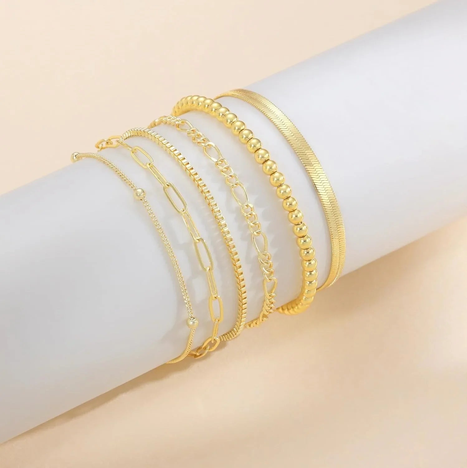 14K vergoldete wasserdichte Armbänder für Frauen Shop Nory