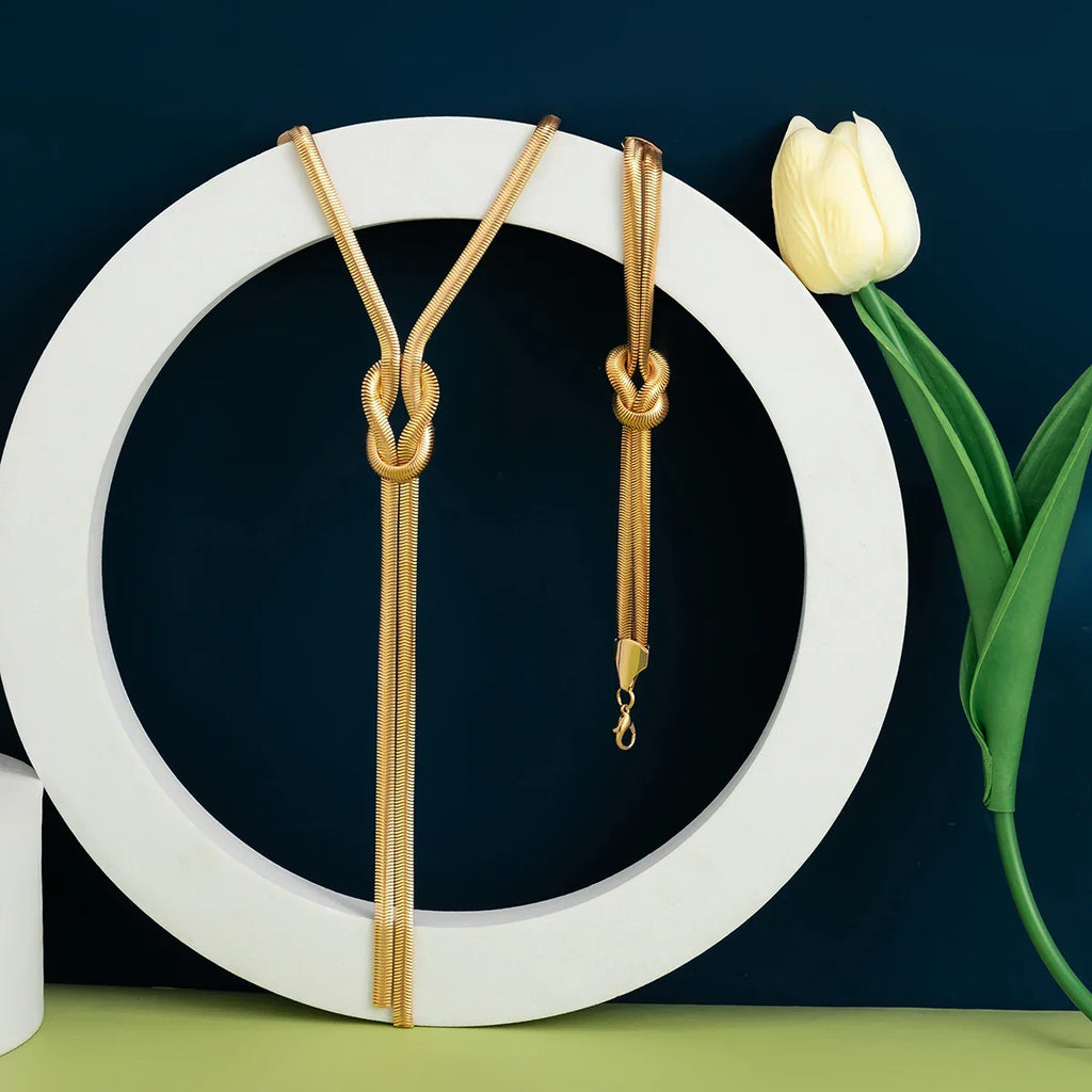 Elegantes Schlangenkettenset für Frauen | Shop Nory