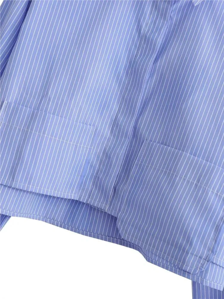Kurz Übergröße Bluse