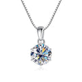 Luminous Moissanite Anhänger Halskette - Erschwinglicher Luxus für Frauen | Shop Nory