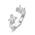 Ivictress Moissanit Luxus Ring - Ein schimmerndes Juwel der Eleganz | Shop Nory