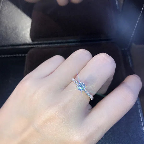 Exquisite Elegante Luxus Kristallring | Shop Nory