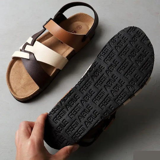 ShopNory | Orthopädische Premium Ledersandalen