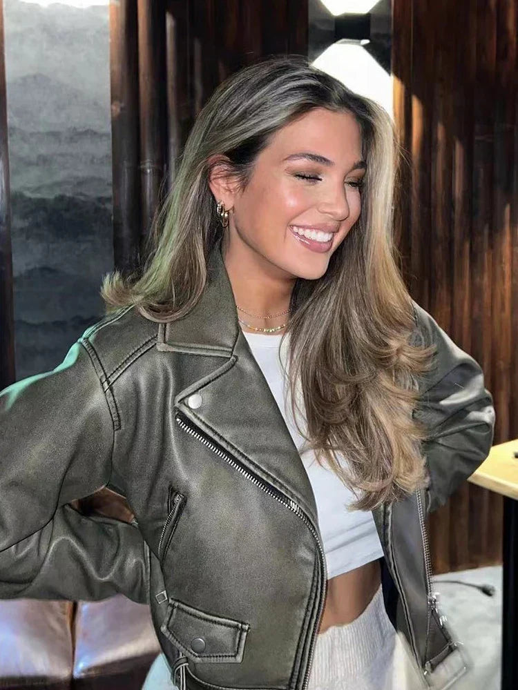 Winter Damen jacke mit Gürtel