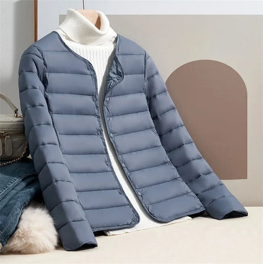 Slim Fit Leichte Daunenjacke