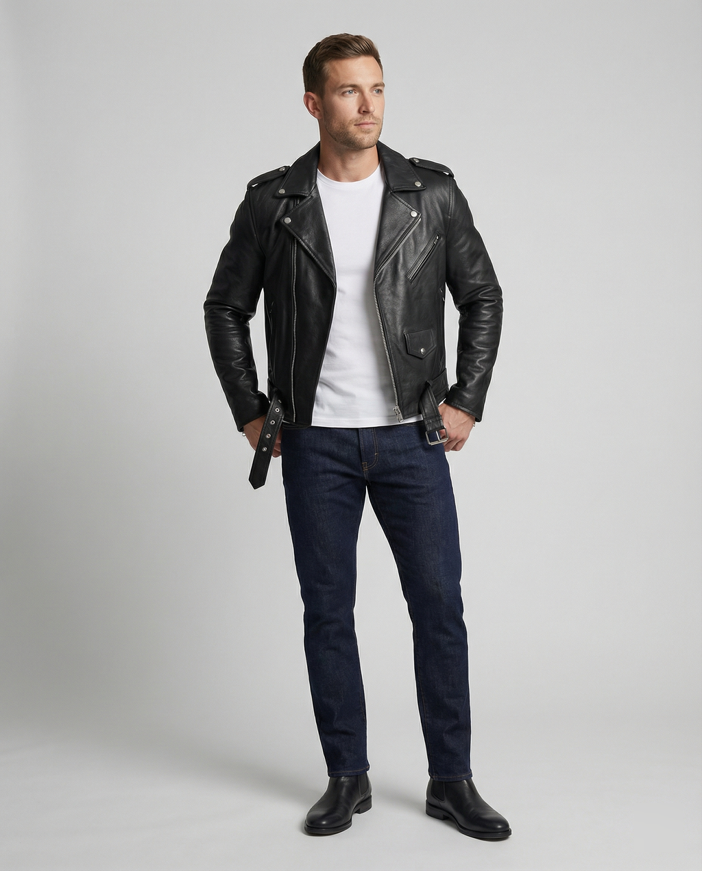 Lederjacke für Herren