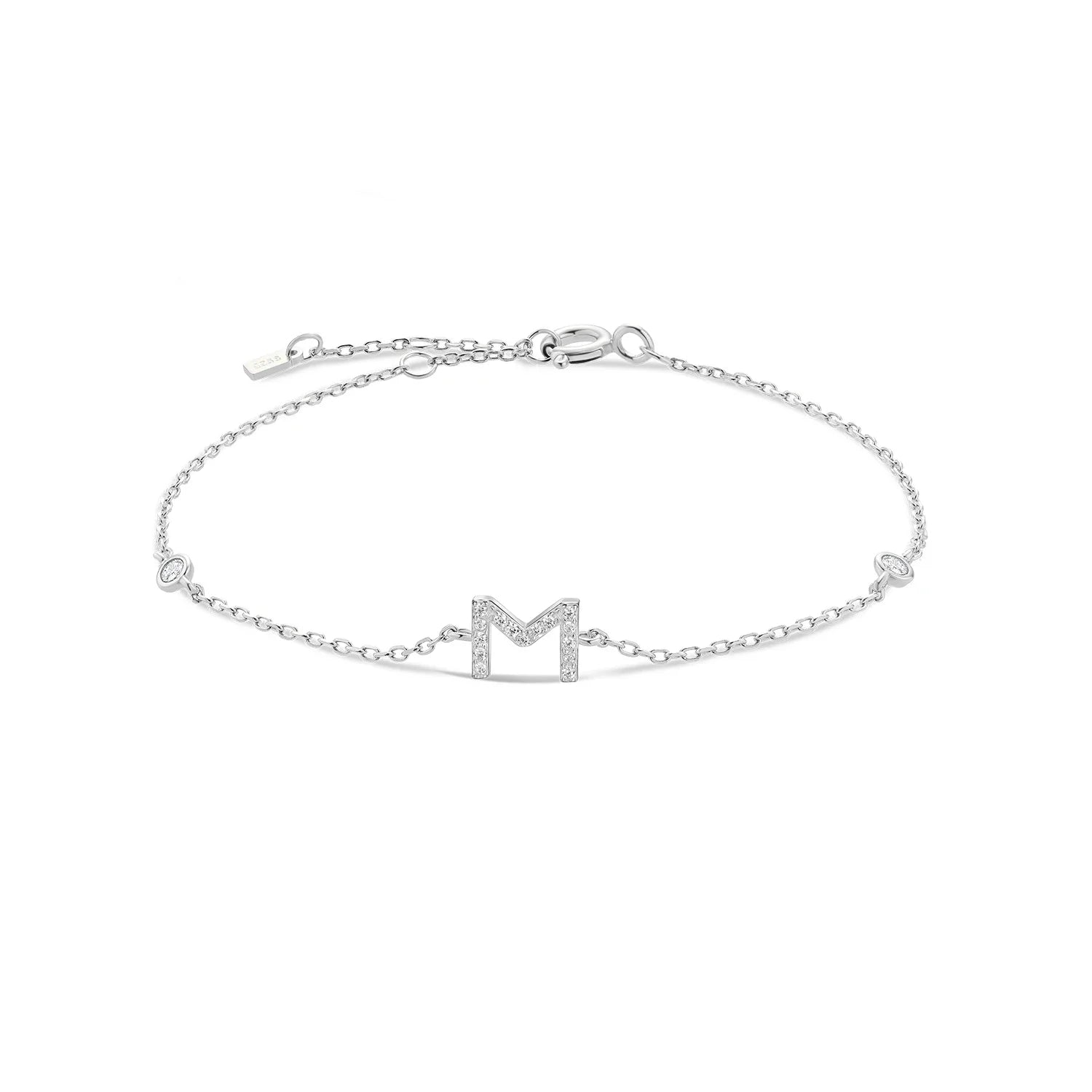 Buchstabenarmband - 925 Sterlingsilber | Shop Nory