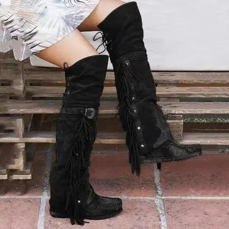 Damenstiefel kniehoch