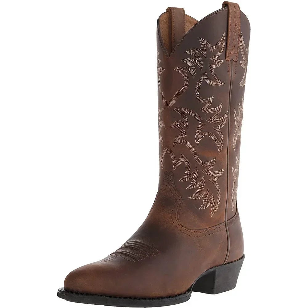 Leder Cowboy Stiefel - Macho - Stil und Luxus