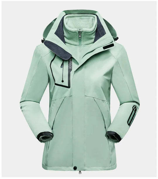 3-In-1 Outdoor Schutzjacke für Frauen