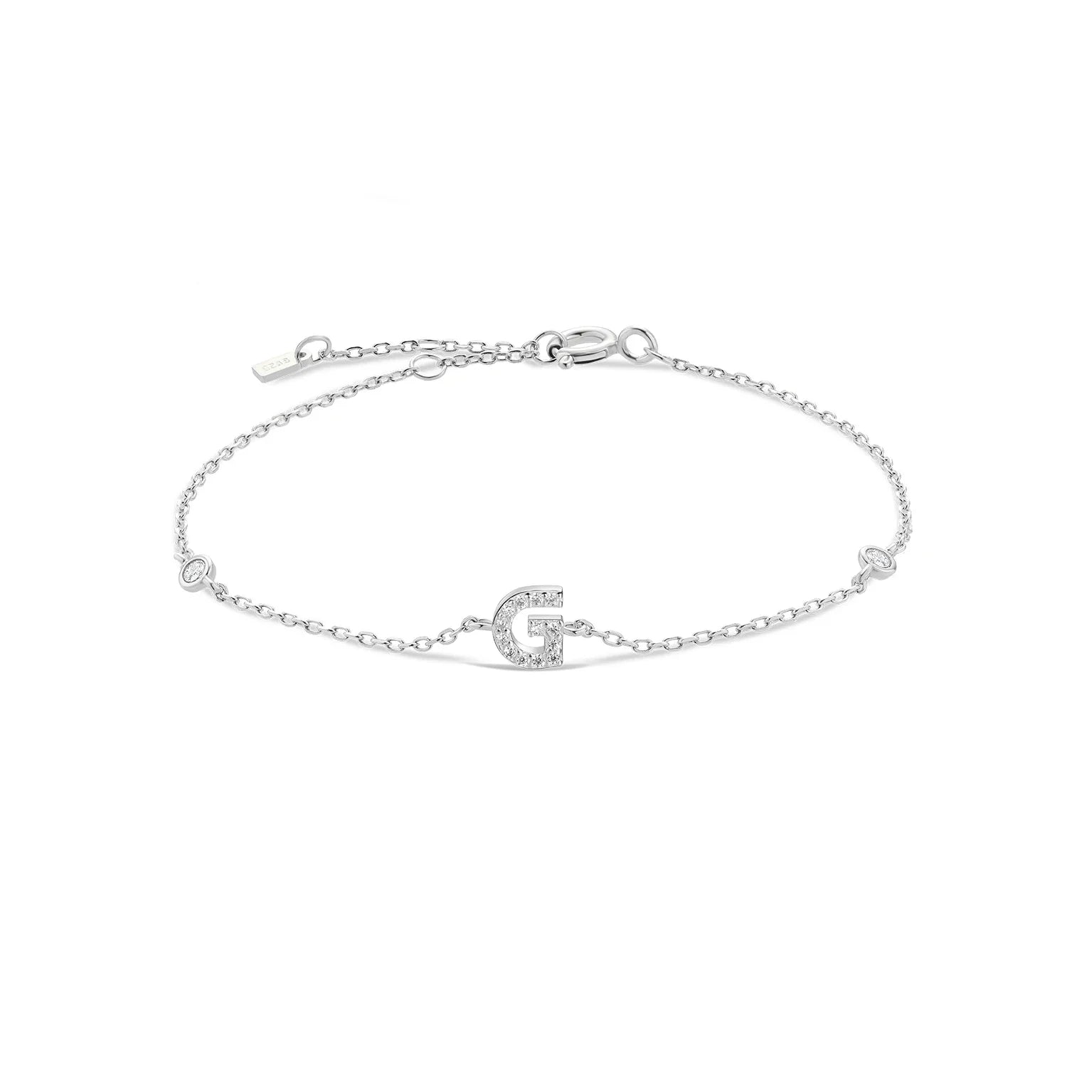 Buchstabenarmband - 925 Sterlingsilber | Shop Nory