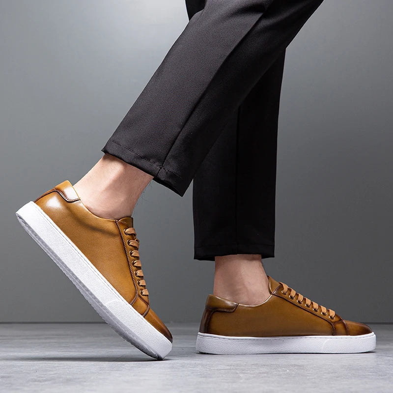 Leren Herren Sneaker