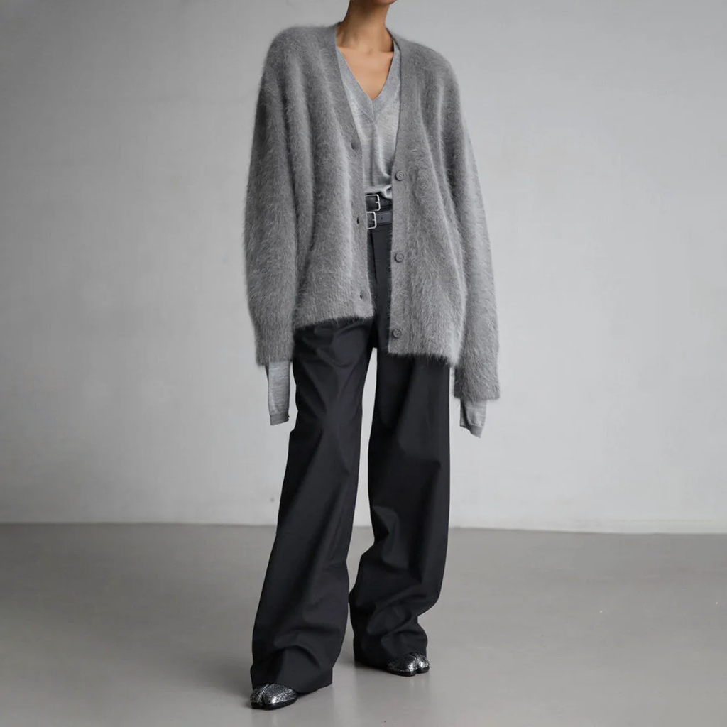 Feine Strickjacke