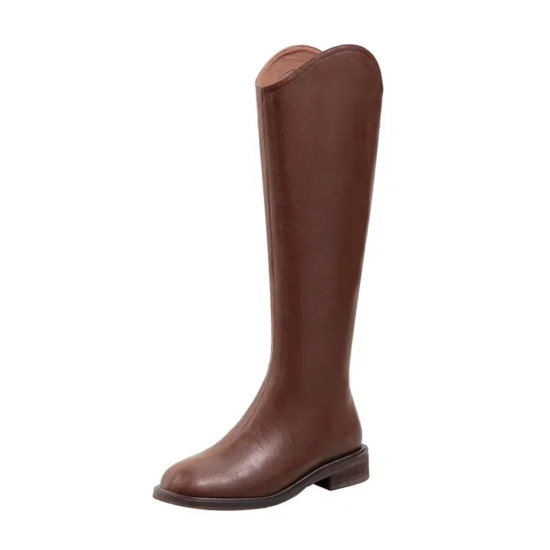 Knöchelhohe Stiefel Aus Kunstleder
