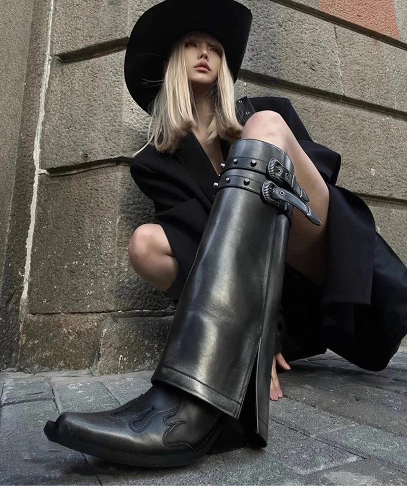 Lange Stiefel