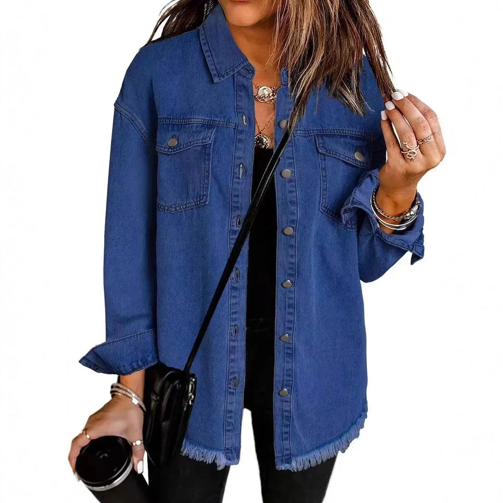 Denim Hemdjacke