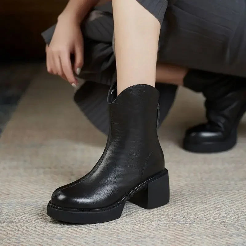 Vegane Leder Chelsea Boots