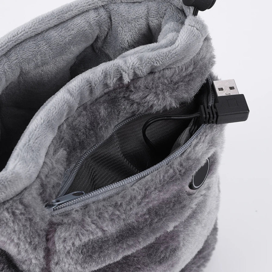 Komfortable USB-beheizte Stiefel mit Reißverschluss