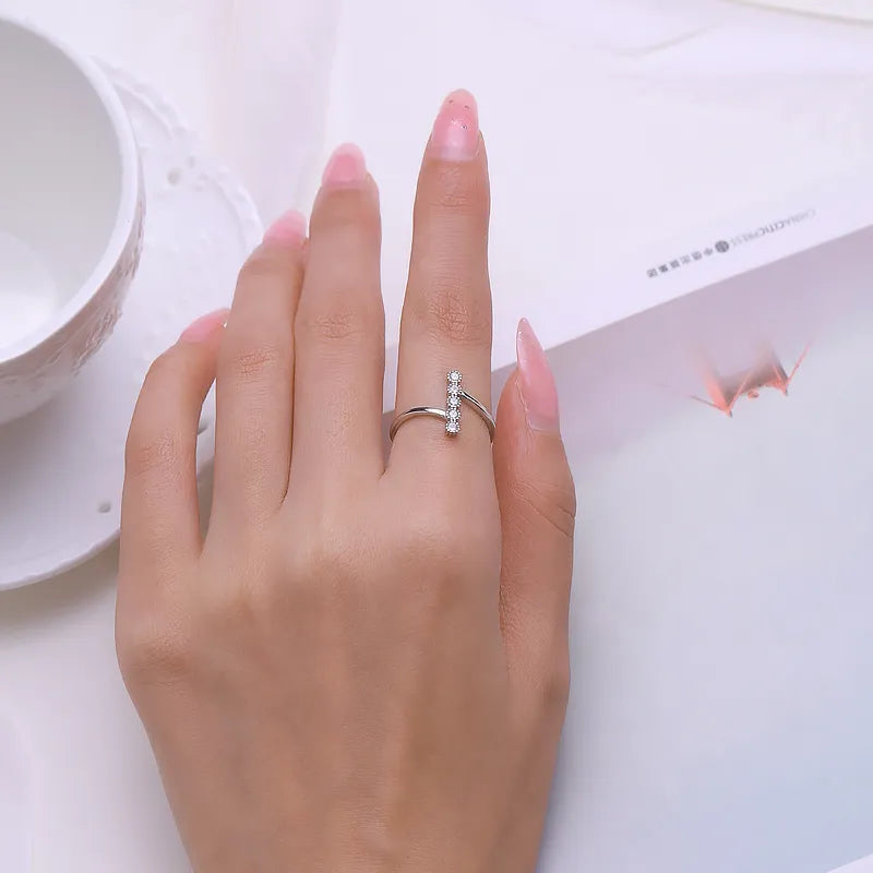 Echtes 925 Sterling Silber Zart Ring | Shop Nory